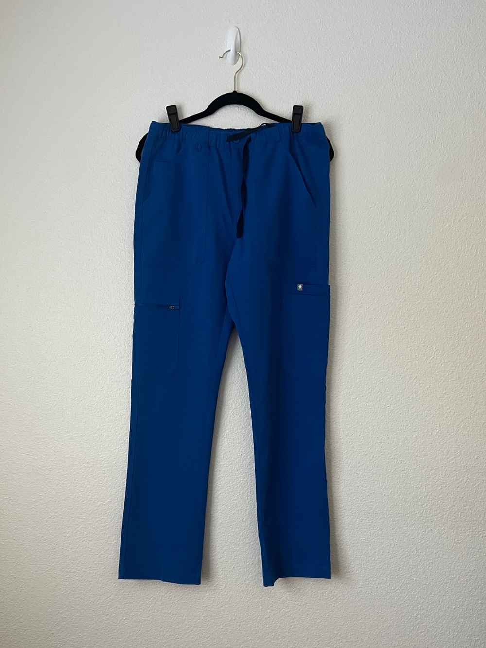 FIGS Technical Collection Cairo Cargo Scrub Pants Royal Blue Men's Size S TM3001